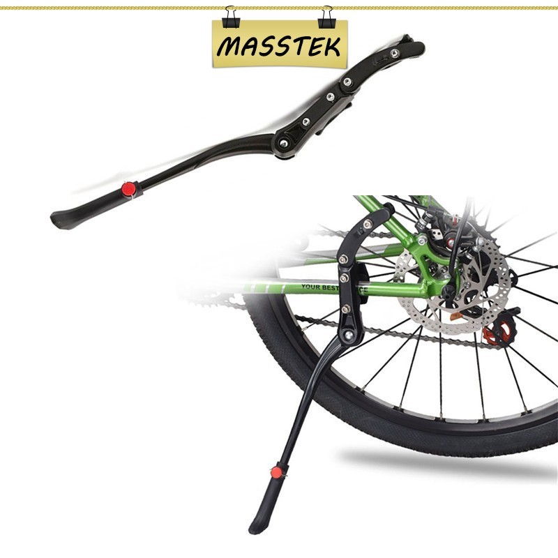 MASSTEK @Johor Bike Side Kick Stand Tongkat Basikal Bike Support Side Adjustable Bike Stand 17005