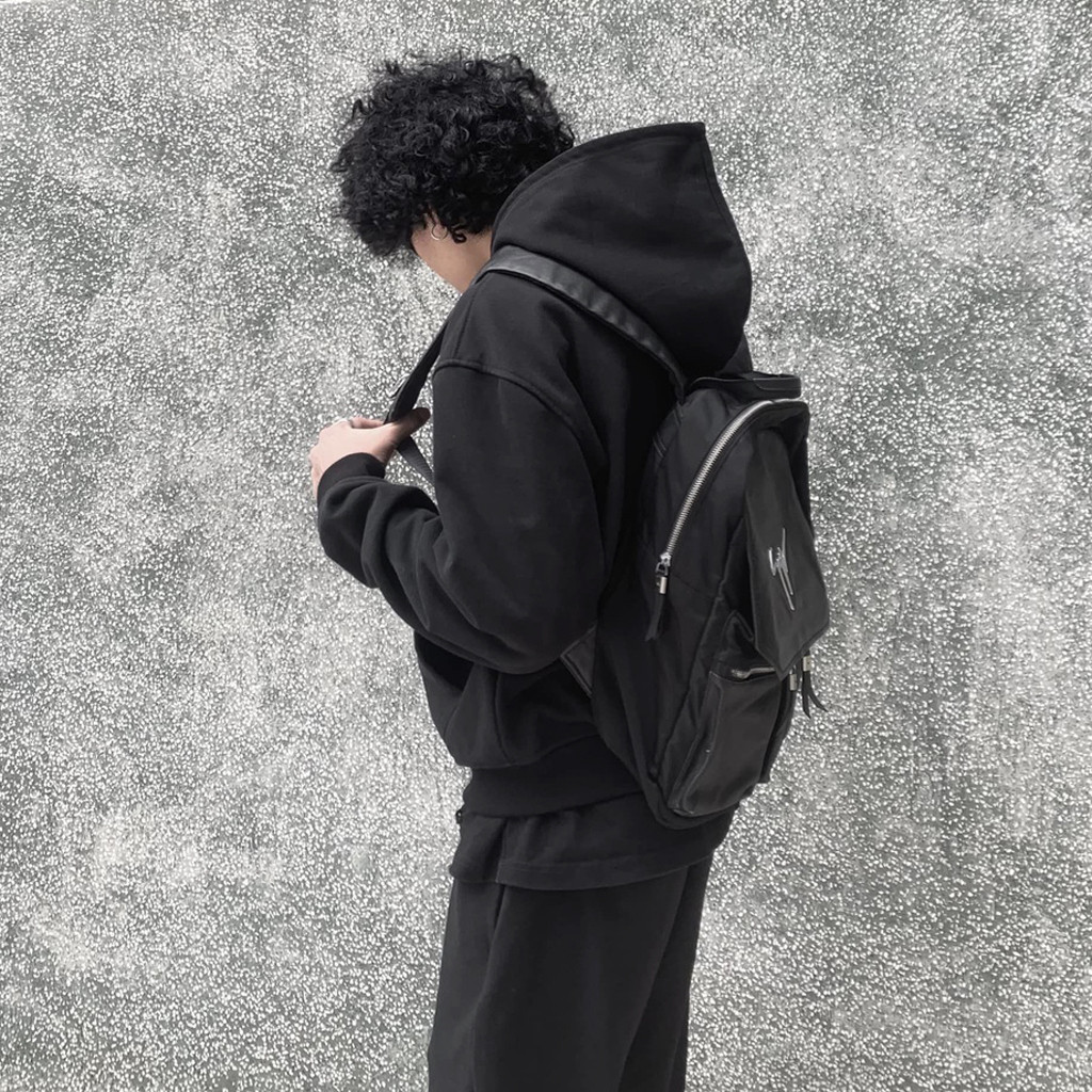 Quality Premium RELUV Local unisex plain boxy hoodie foreign felt 3 colors Jacket crop top form men w Purpose Have - Image 4