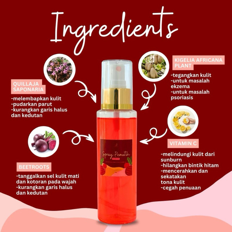 Premium Essential AMORA SPRAY NEW & KRIM PEMUTIH NANO | LIPMATTE Quality - Image 2