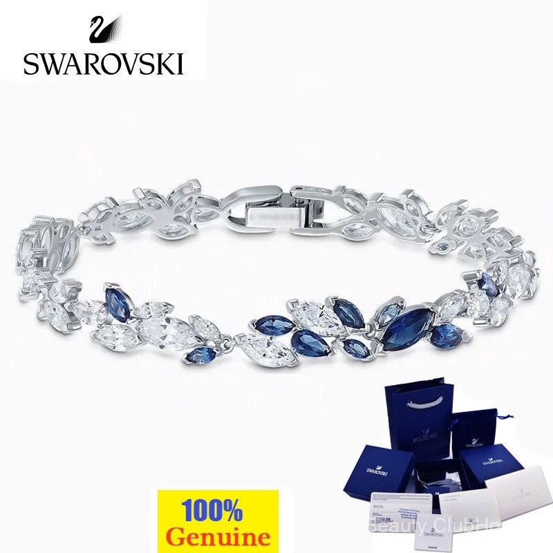229S Swarovski Bracelet dgakk Crystal Bracelet Bracelet Female Colorfast Bracelet Crystal Bracelet Jewelry Bracelet Crystal Jewelry WUSF