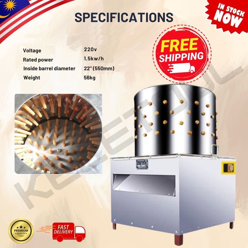 Mesin Cabut Bulu Ayam Mesin Buang Bulu Ayam Stainless Steel Machinery Wet Plucking Machine
