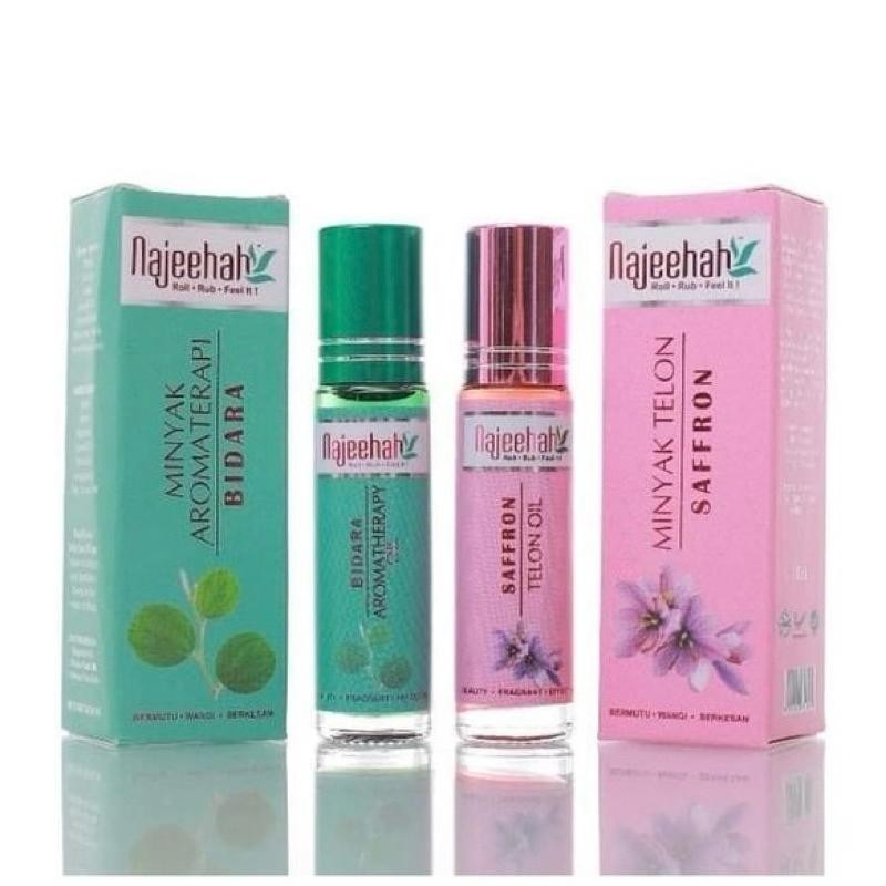 PROMO  | MINYAK BIDARA NAJEEHAH 10ML | MINYAK SAFRON NAJEEHAH | MINYAK AROMATERAPI | MINYAK AROMA TERAPI SAFFRON