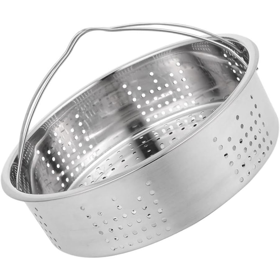 Hemoton 1pc Stainless Steel Food Steamer Basket Steaming Rack for Electric Rice Cookers Multi-Functional Cookware for Vegetables Seafood and More Housewarming Present
