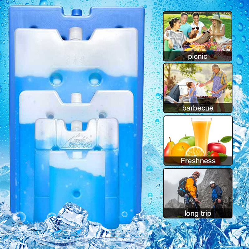 Reusable Straight Big Size Ice Pack Ice Brick Rapid Cooling for Cooler Box Air Cooler Fan Bag Use