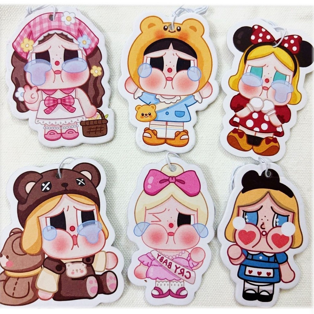 Crybaby crying baby bubble Mart car fragrance film car fragrance film tears factory