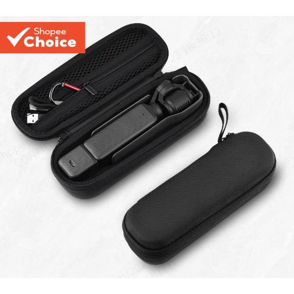 Carrying Bag Case For DJI Osmo Pocket 3 Protective Shell Camera Nylon Storage Box Travel Portable Handbag With Ca rabiner Accessories