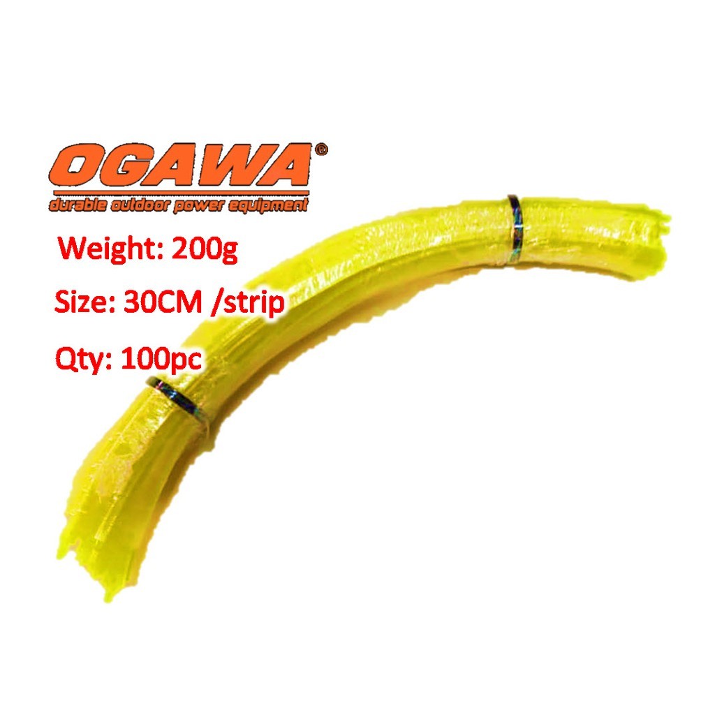 Nylon Grass Trimmer Line/Tali Mesin Rumput 200g Siap Potong