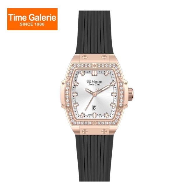 U.S Master Polo Club USM-DK02-RG-WE Silicone Strap Women Watch