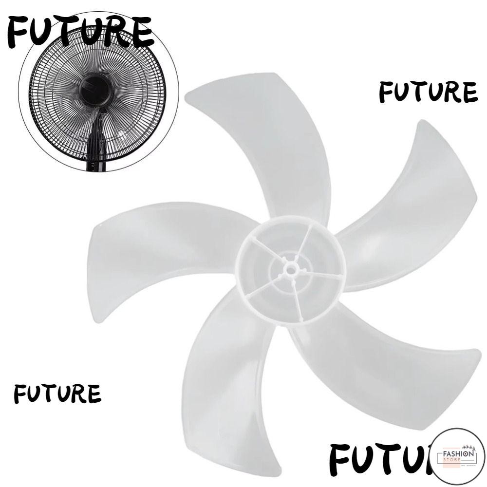 LF Five Blades Fan, Big Wind Slow Noise Fan Blade, Durable 16 Inch Leaf Floor Fan for Pedestal Fan Table Fan Wall F