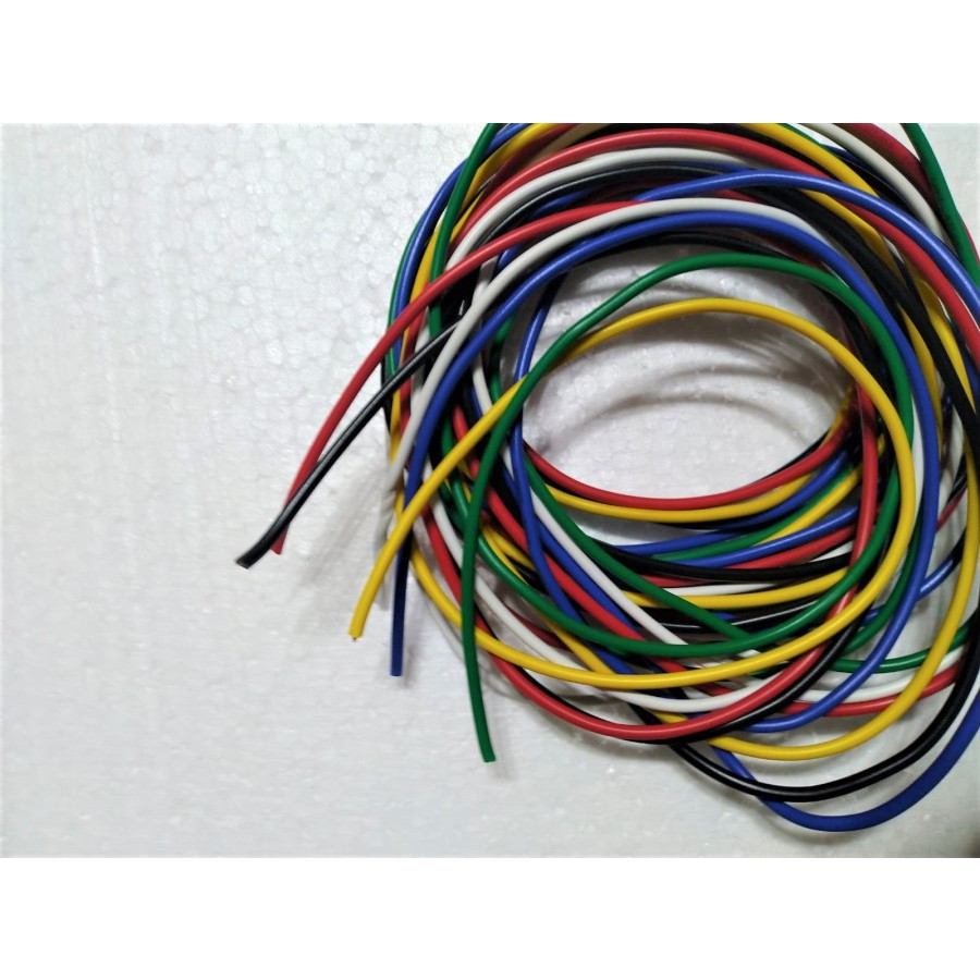 Multi Versatile Automotive Body Cable 0.75mm Electrical Car Motorcycle 12meter 6colors