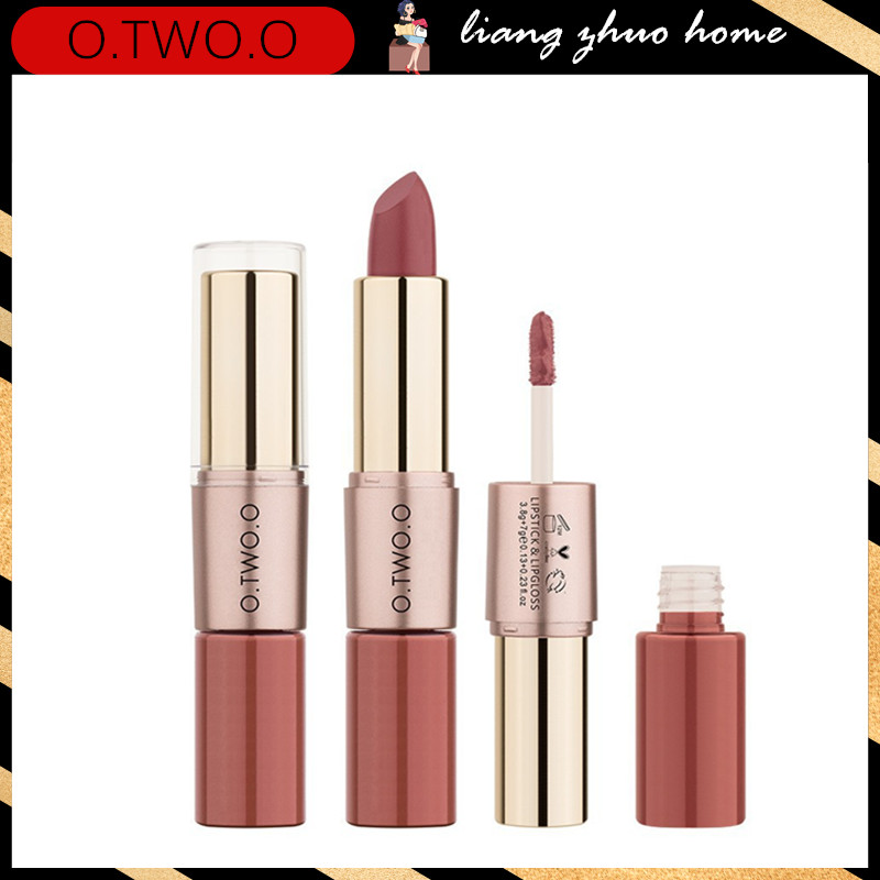 Multi Quality O.TWO.O 12 Color Easy Wear Matte Lipstick & Lip Gloss Versatile Reliable - Image 5