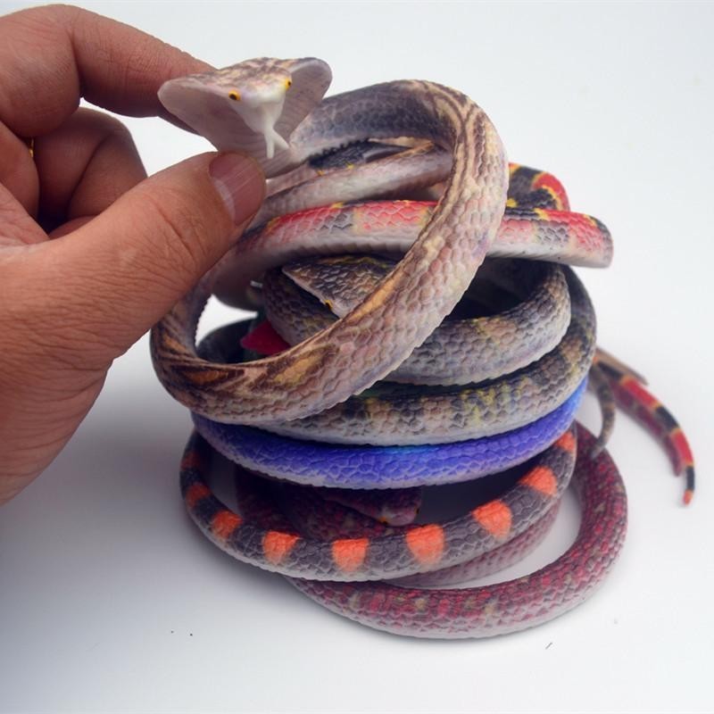 Reliable Premium Realistic Snake Prank Toys 70cm Rubber Fake Toy Halloween Party Favors aopoimy - Image 4