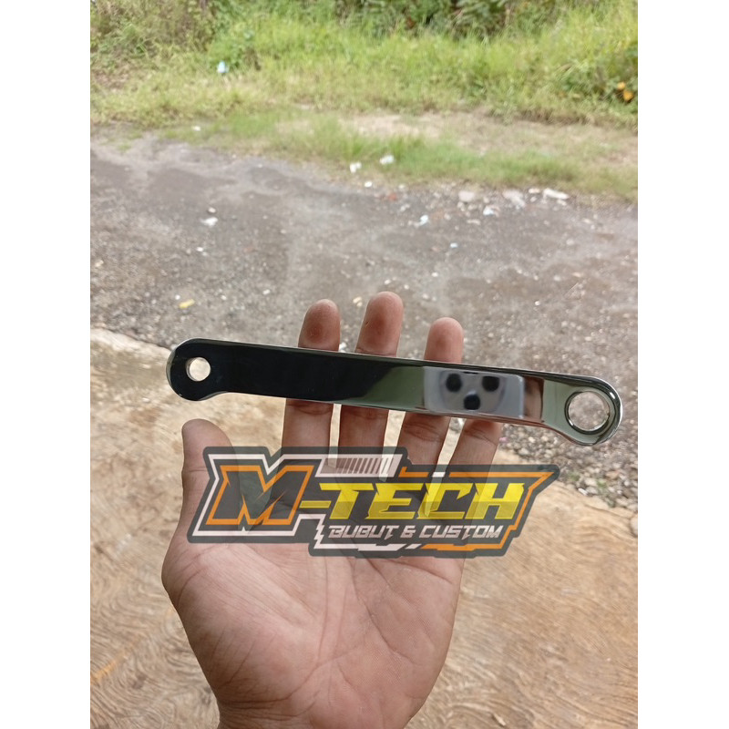 Bar Tension Iron Panel Rear Drum Retainer F1ZR FIZR F1Z FIZ R Force 1 F1 Alfa Vega Lama Original YGP 3AY-F5371-00 full Chrome Chrome Chrome