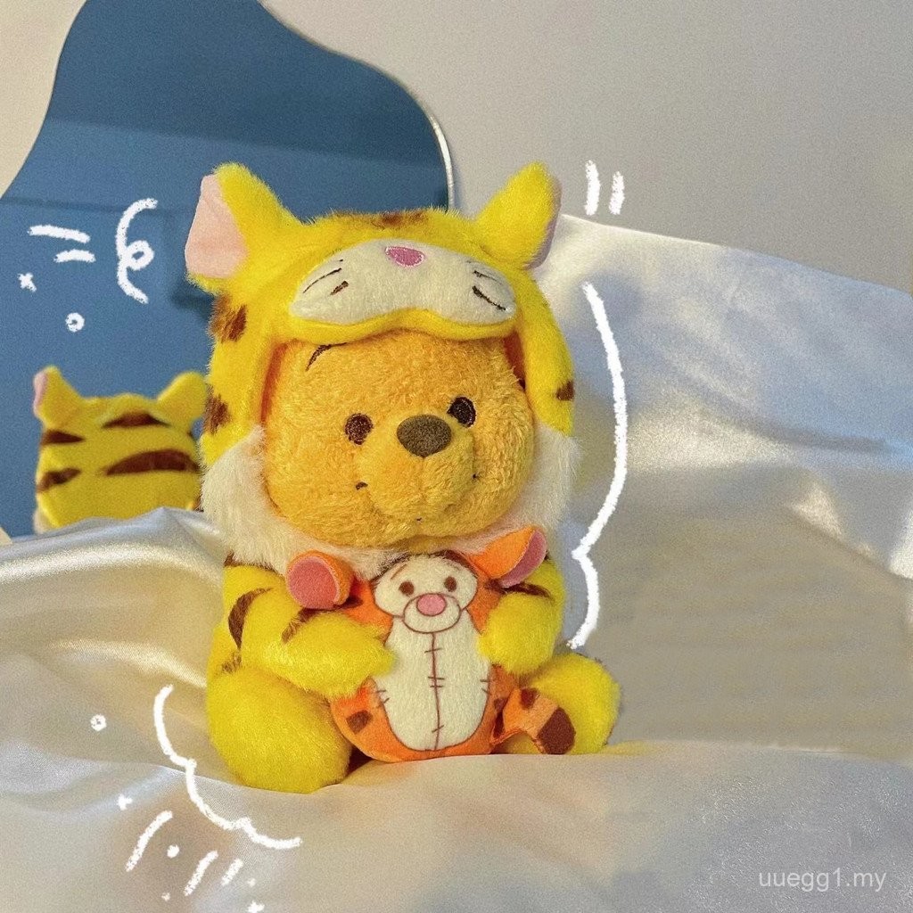 Mainan Mewah Tahun Tulen Jepun Winnie Pooh Harimau Harimau Siri Harimau Harimau Edisi Terhad Hadiah Gadis Anak Patung Mewah