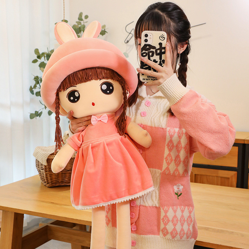 Cute Rabbit Sweetheart Princess Stuffed Toy Pillow Doll Baby Plushie Patung Doll Mainan Toy