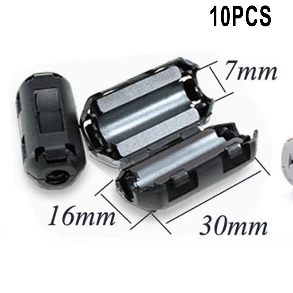 Premium Durable 10xTDK Ferrite Core Noise Suppression Filter Ring Option Cable Clip Wire RFI EMI Purpose Must - Image 4
