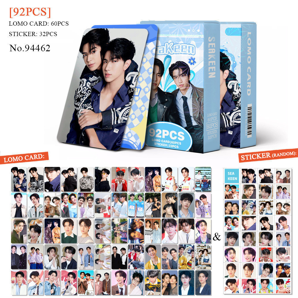 92-96pcs POND PHUWIN WE ARE Lomo Cards 4EVE situationship DICE BRIGHT WIN PROXIE Thai Star TDrama Stickers Photocards GEMINI FOURTH joong dunk winny satang Postcards cheap items CX