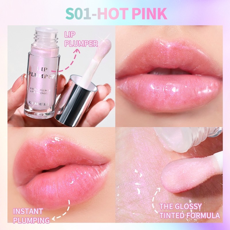 Have Purpose KIMUSE Lip Plumper Visibly Plums Lips Intensely Lasting Fullness Moisturizing Gloss Finish Pluming Makeu... - Image 5