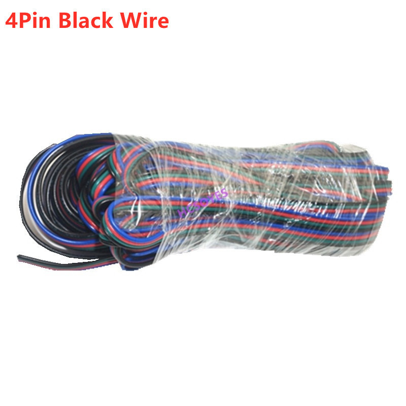 Multi Versatile 20m 22 AWG 2Pin 3Pin 4Pin 5Pin 6Pin Electronic Cable Extension Wire Color Line 5050 3528 RGBW RGB CCT... - Image 3