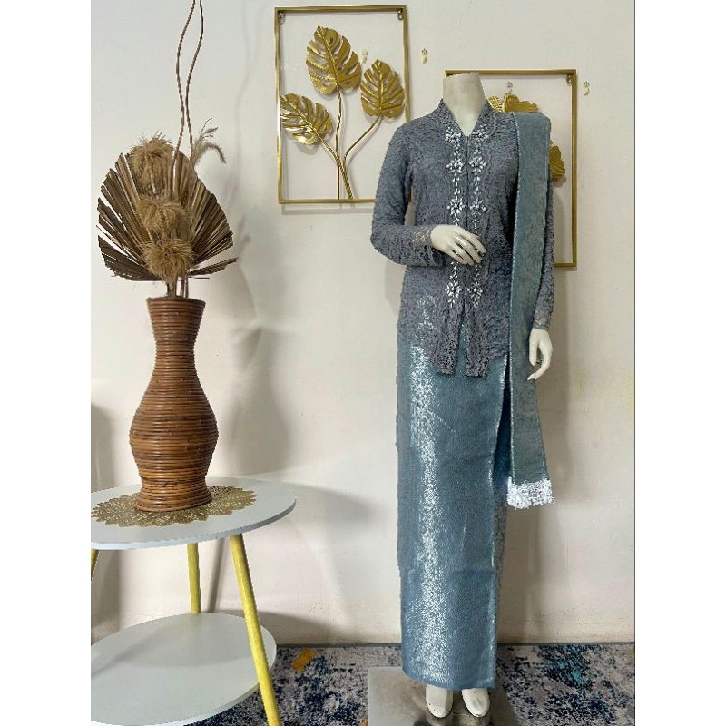 Multi Versatile Modern SEQUENCE ENCIM KEBAYA SET/CURRENT KEBAYA/BROKEN KEBAYA/KONDANGAN KEBAYA/ LAMARAN Premium - Image 3