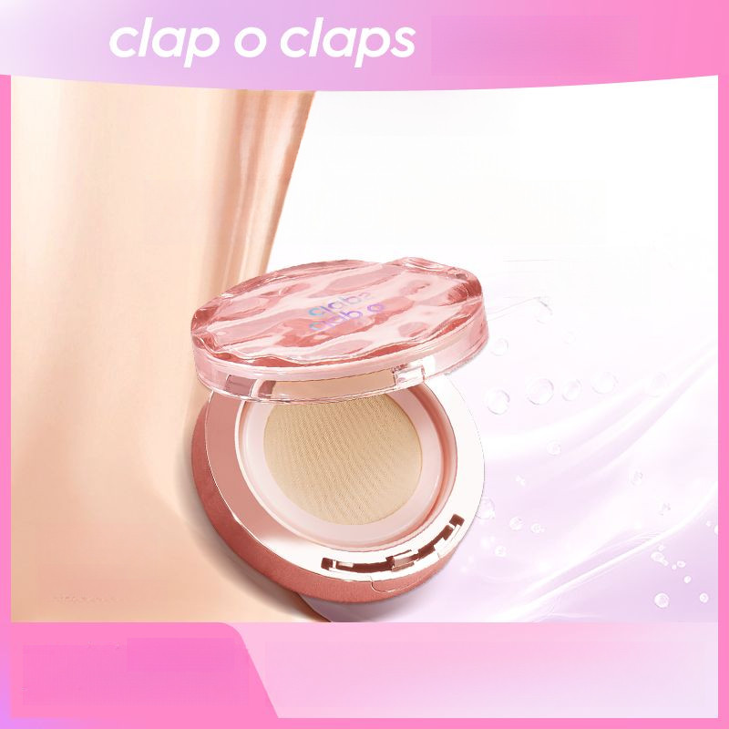 clap o claps Air Cushion BB Cream High Gloss Concealer Hydrated Lightweight Lotion Naturally Moisturizing Without Makeup Waterproof Face Air Cushion BB Cream Facial makeup