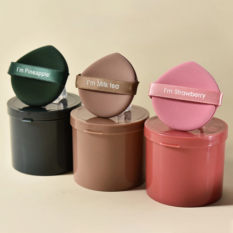 7Pcs/Box Mini Makeup Air Cushion Sponge Wet Dry Blender Powder Puff Foundation Makeup Applicators  Span Mekap