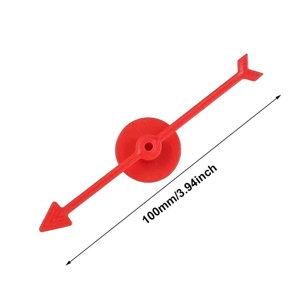 Multi Durable GESH1 Board Game Arrow Spinners Suction Cup 100mm Creative Plastic 6 Colors Party Ki Essential Must