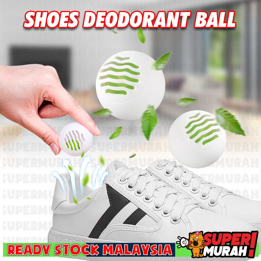 Eco-Friendly Shoe Deodorizer Balls 1 Pack(6pcs) Shoe Deodorant Fragrance Perfume Ball Kasut Air Freshener 鞋子除臭球