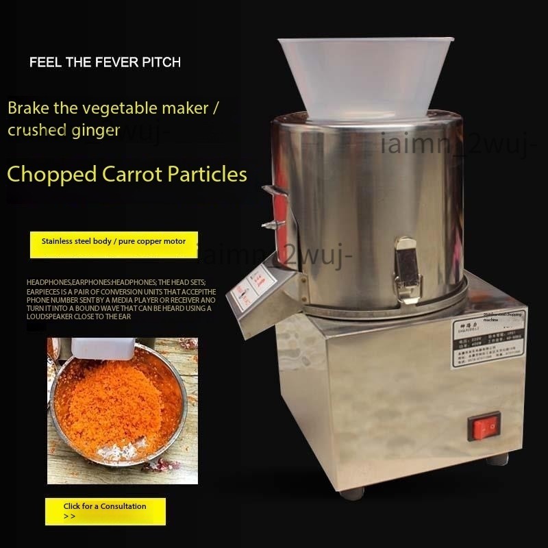 HOT NEW Home/Business Kitchen Cutter Machine 40-60KG/Hour, Mesin Chopper, Mesin Cutter, 220V 400W