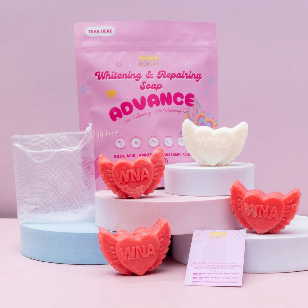 WNA Whitening & Repairing Soap 100g – Suitable for All Skin Types