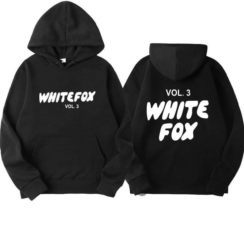 Women Hooded Sweatshirt WHITE FOX Merchandise Support M-3XL