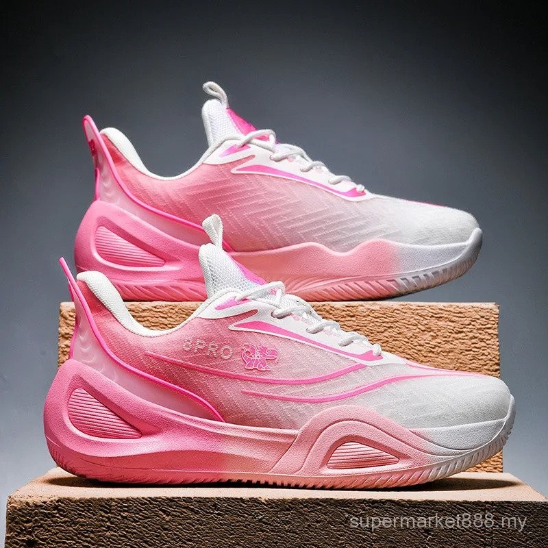 Fashion Pink Men's Basket Shoes Non-Slip Basketball Sneakers Man Trainers Platform Designer Sneakers Woman zapatillas basketball DRDQ
