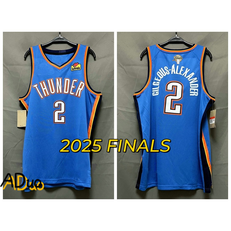Maillot De Basket Thunder Oklahoma City 23-25 – Gilgeous-Alexander #2 – Taille M – Neuf