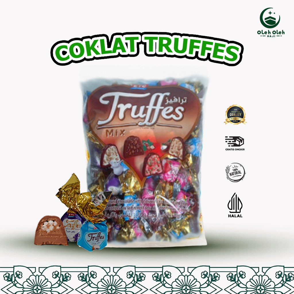 PREMIUM CHOCOLATE TRUFFES IN VARIOUS FLAVORS TURKEY CHOCOLATE TRUFFES MIX VARIANTS ORIGINAL CHOCOLATE ELVAN/