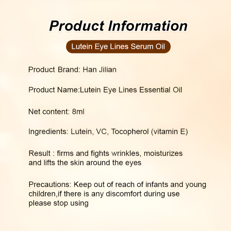 Essential Purpose 【Tulen Rasmi】Minyak Pati Anti-Kedutan dan Anti-Garis Mata SPA | 【VC Lutein Firming Eye Essenc... - Image 5