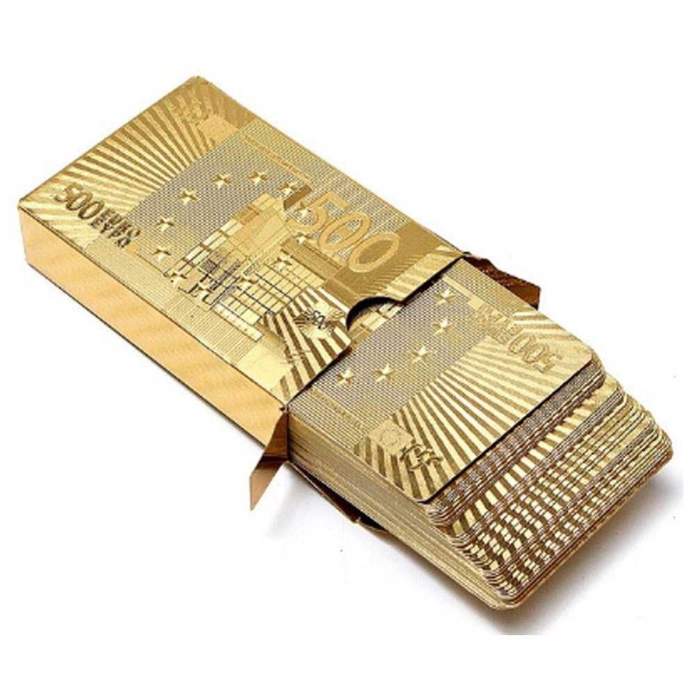 Gold Foil Poker Playing Cards - G-2101 Ballabostore