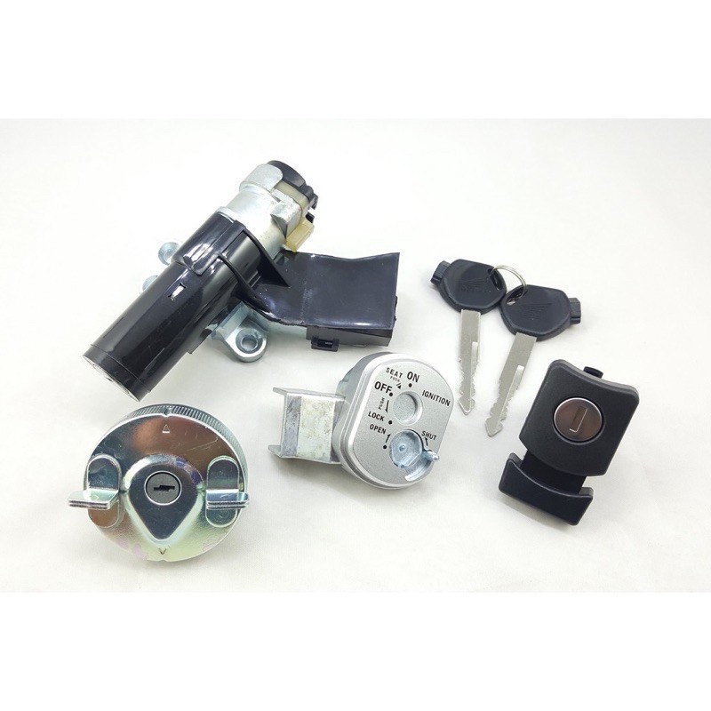 LEAD 110 Car Lock Set - SCR 110 2009 to 2012 High Quality Product Type 1