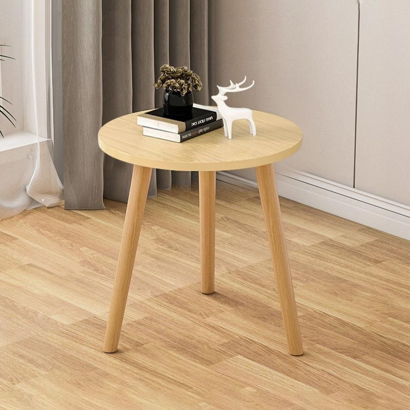 Coffee Table 30*40cm Modern Wooden Round Table Bedside Table Living Room Small Table Sofa Side Table Meja sisi katil 