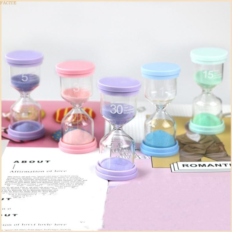 FACY 3 5 15 30 Hourglass Minutes Sand Watch Sandglass Timer Watch Clock Children