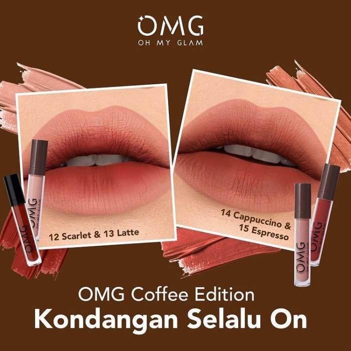OMG Ombre Lips PACKAGE | OMG Ombre Coffee Edition Lipcream| OMG Lipcream | Ombre OMG Lip Cream | Ombre Lips