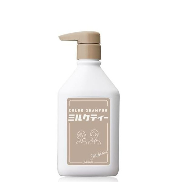 Plus Eau Color Shampoo - Milk Tea For Bleached Hair