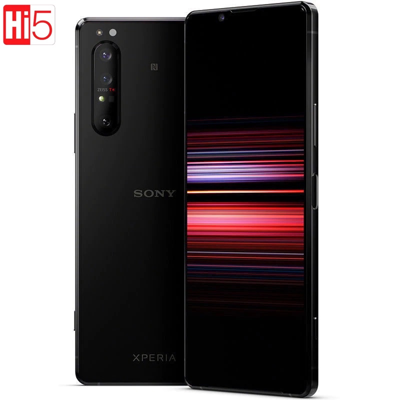 Sony Xperia 1 II 1ii 5G 6.5" Japanese version 8GB RAM 128GB ROM Snapdragon 865 Octa Core NFC Original Unlocked 98% new Single/Dual SIM Smartphone Support for multiple languages