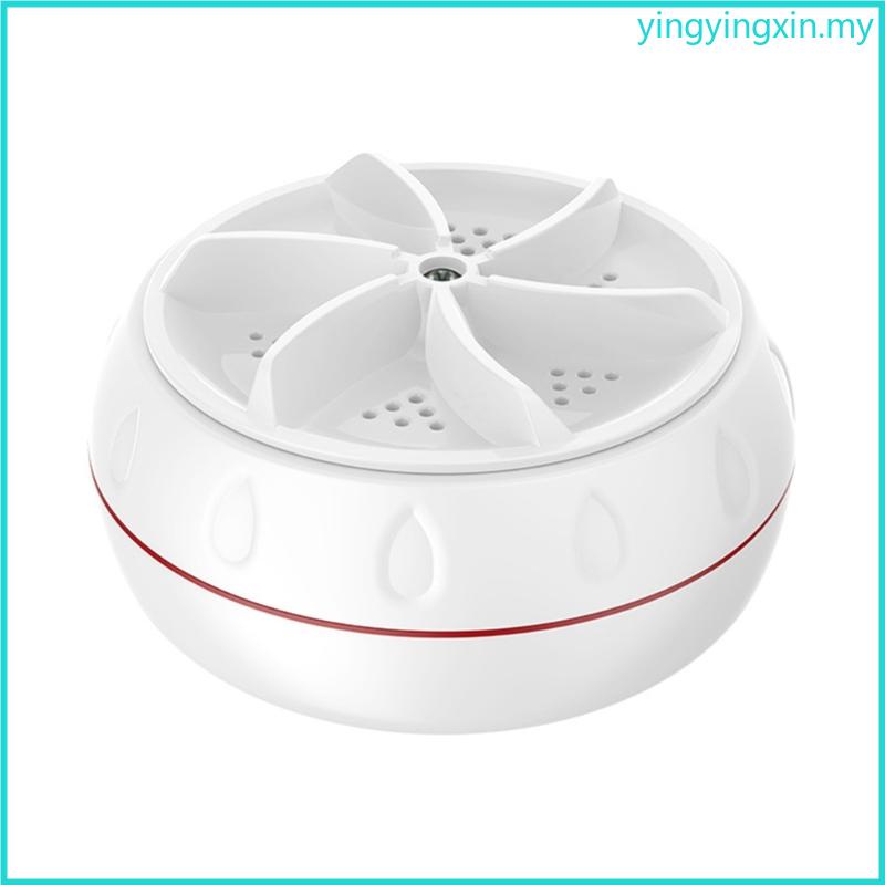 YIN Portable Turbo Washers Mini Washing Machine Ultrasonic Turbine Washing Machine with USB Powered Travel Washers Clean