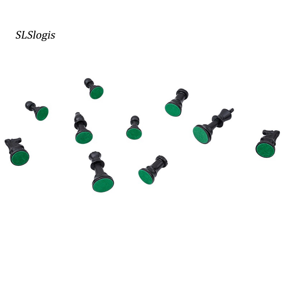 Have Premium SLS 32Pcs/Set Black & White Plastic Medieval Chess Pieces Game Chessmen 65/75/95mm Multi Purpose - Image 5