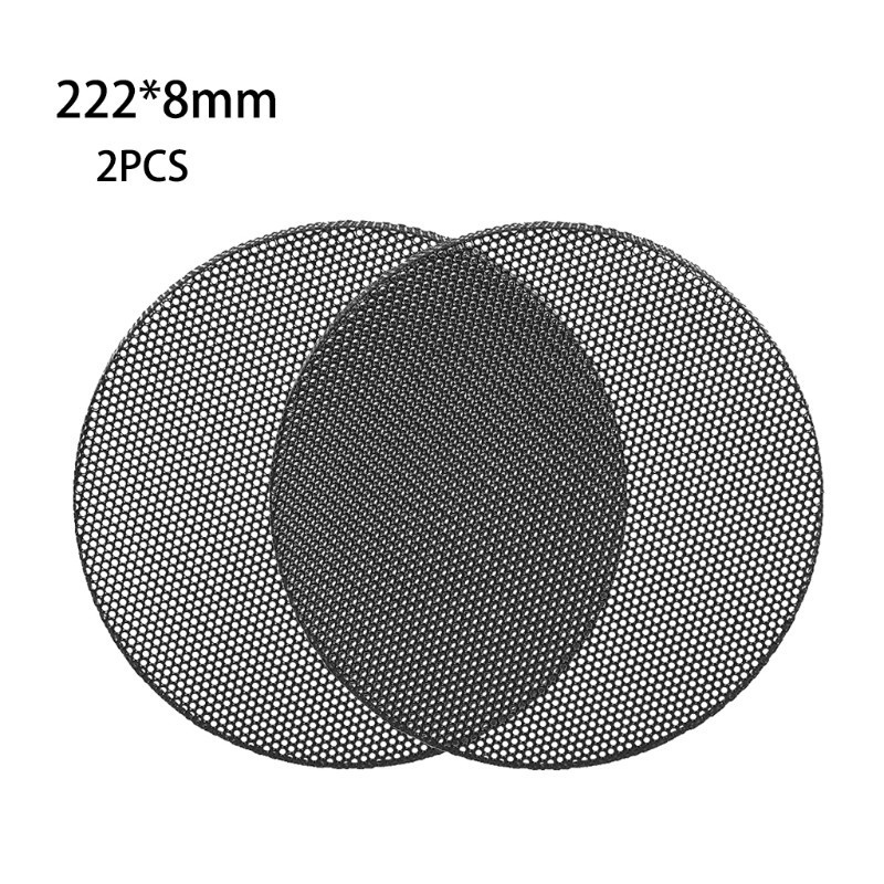 Versatile Must <ARZ> 2Pcs Speaker Conversion Net Cover Car Audio Decorative Circle Metal Mesh Grille Reliable Multi - Image 4