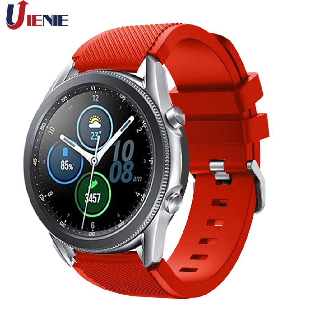 Outdoor Trendy Silicone Watchband Strap 22mm Samsung Galaxy Watch 3 45mm/ Gear S3 /46mm Bracelet Band Sport Replaceme... - Image 2