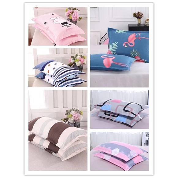 PANDASHOP Sarung Bantal Murah Pillow Cover Pillow case bedroom accessories bedding sets & sheets comforters pilow &