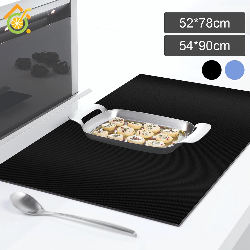 Induction Cooker Cover Silicone Induction Cooker Mat Large Nonstick Electric Stove Cover Mat SHOPSKC9520