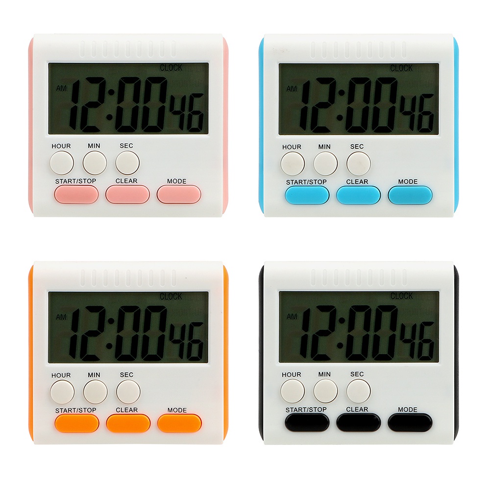 Bakeware Baking 1PC Memory Function 12 Hours Multifunction Large LCD Digital Timers Mini Kitchen Cooking Timer Magnet... - Image 2