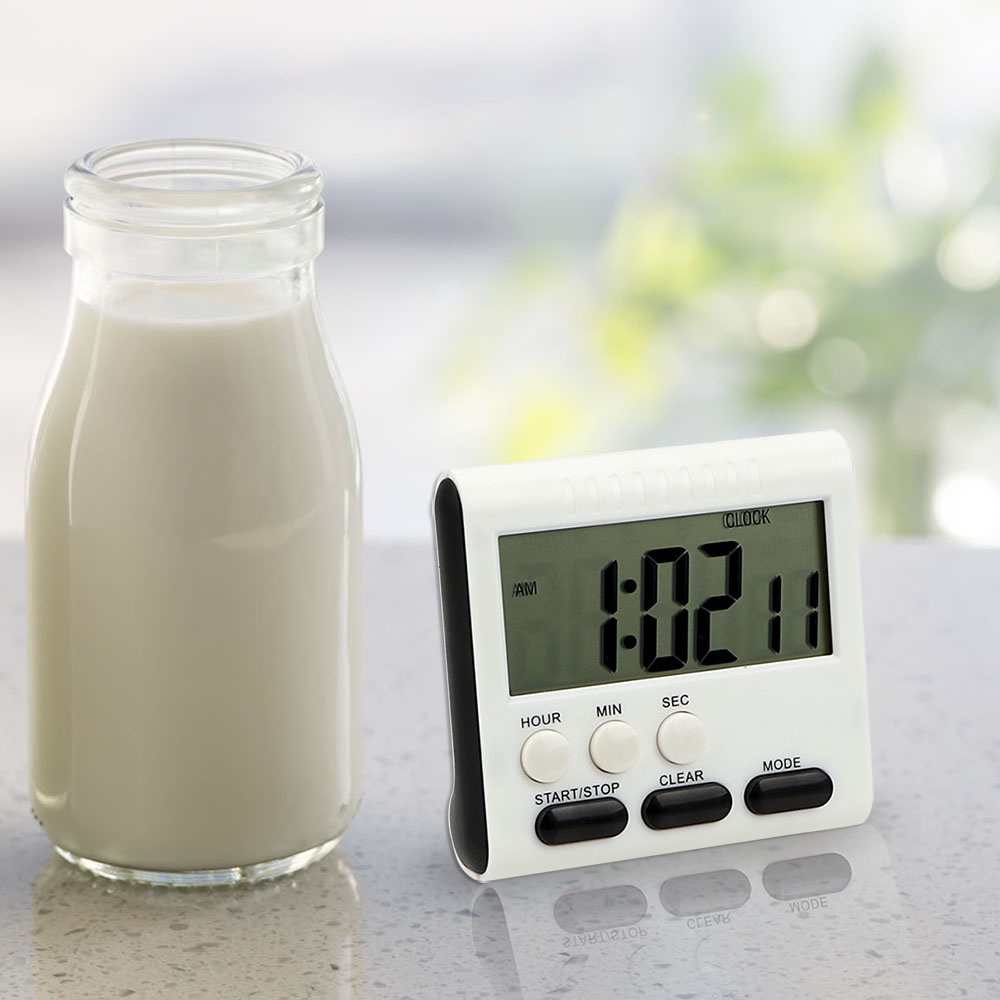 Bakeware Baking 1PC Memory Function 12 Hours Multifunction Large LCD Digital Timers Mini Kitchen Cooking Timer Magnet... - Image 4